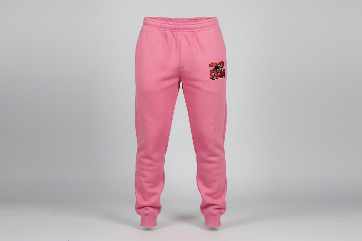 22 DOWN Joggers in Pink